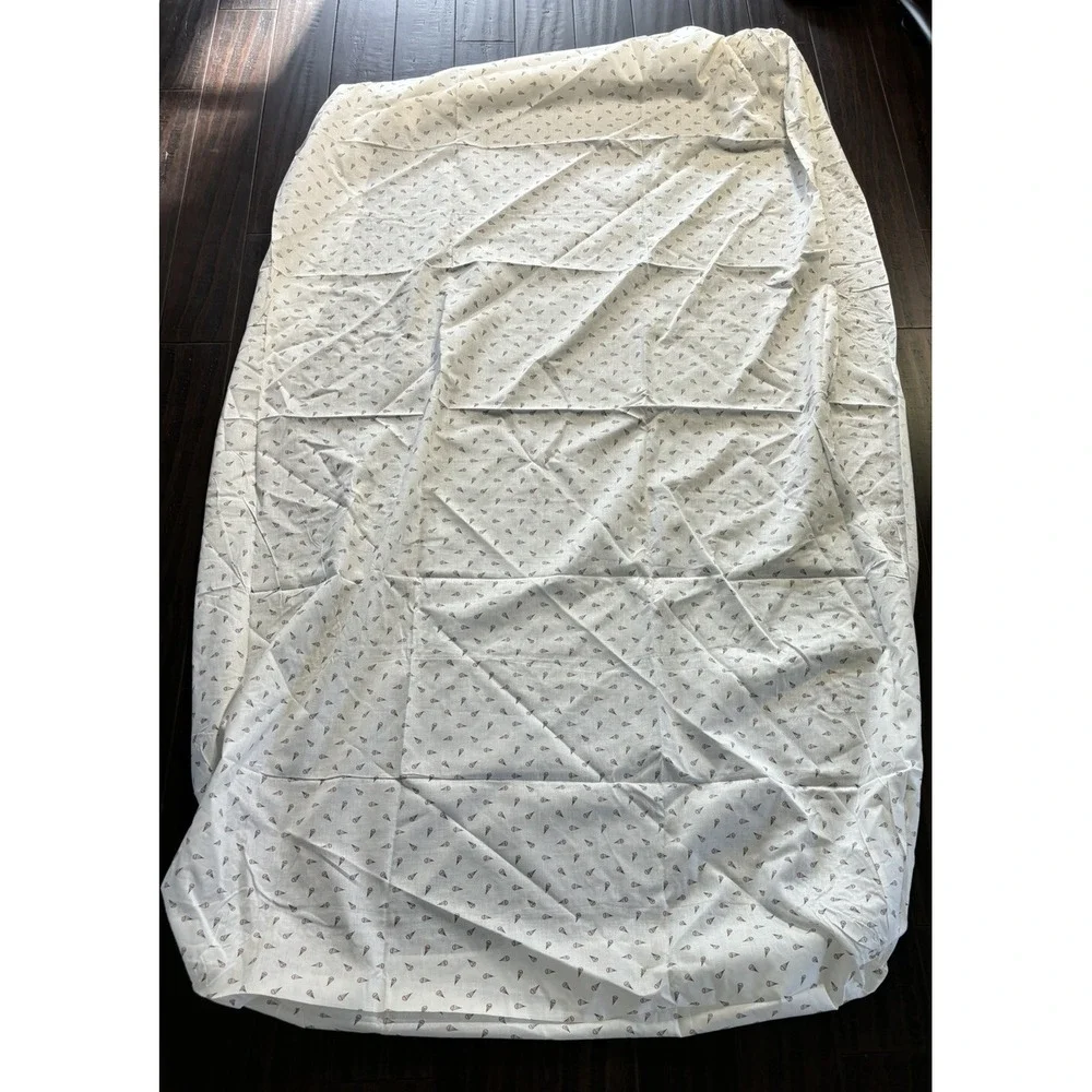 1940s Military Paratrooper Childrens Twin Fitted Sheet Pillow Sham Parachute